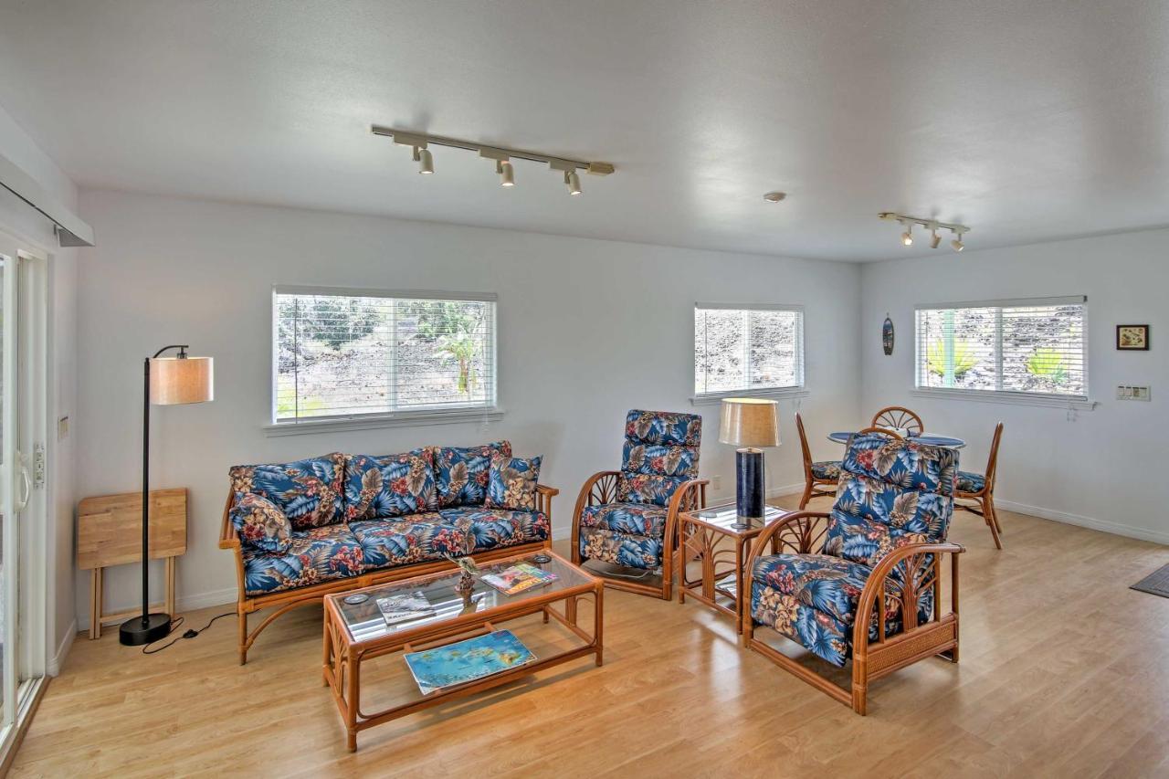 Ocean View Bungalow With Lanai 13 Mi To South Point Esterno foto
