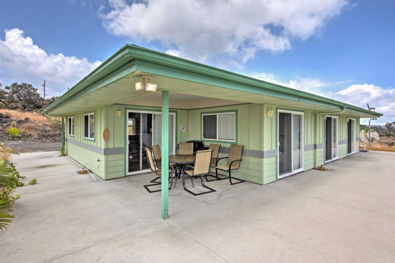 Ocean View Bungalow With Lanai 13 Mi To South Point Esterno foto